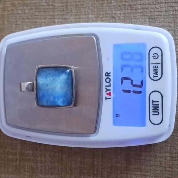 Vintage Barse Lapis Lazuli Sterling Silver Square Pendant - Picture 11 of 11